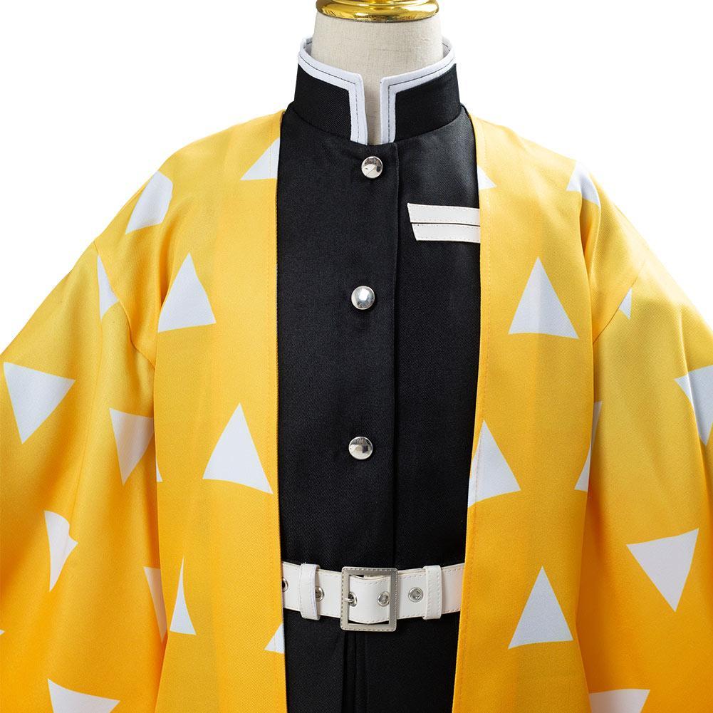 Anime Demon Slayer Kids Cosplay Costume Festival Christmas Carnival Party Outfit 