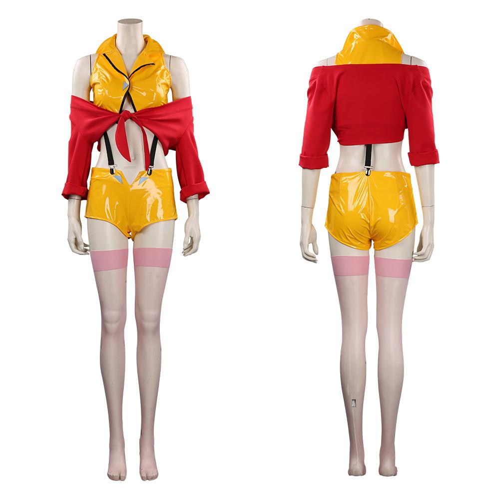 Anime Faye Outfits Cosplay Costume Halloween Carnival Suit
