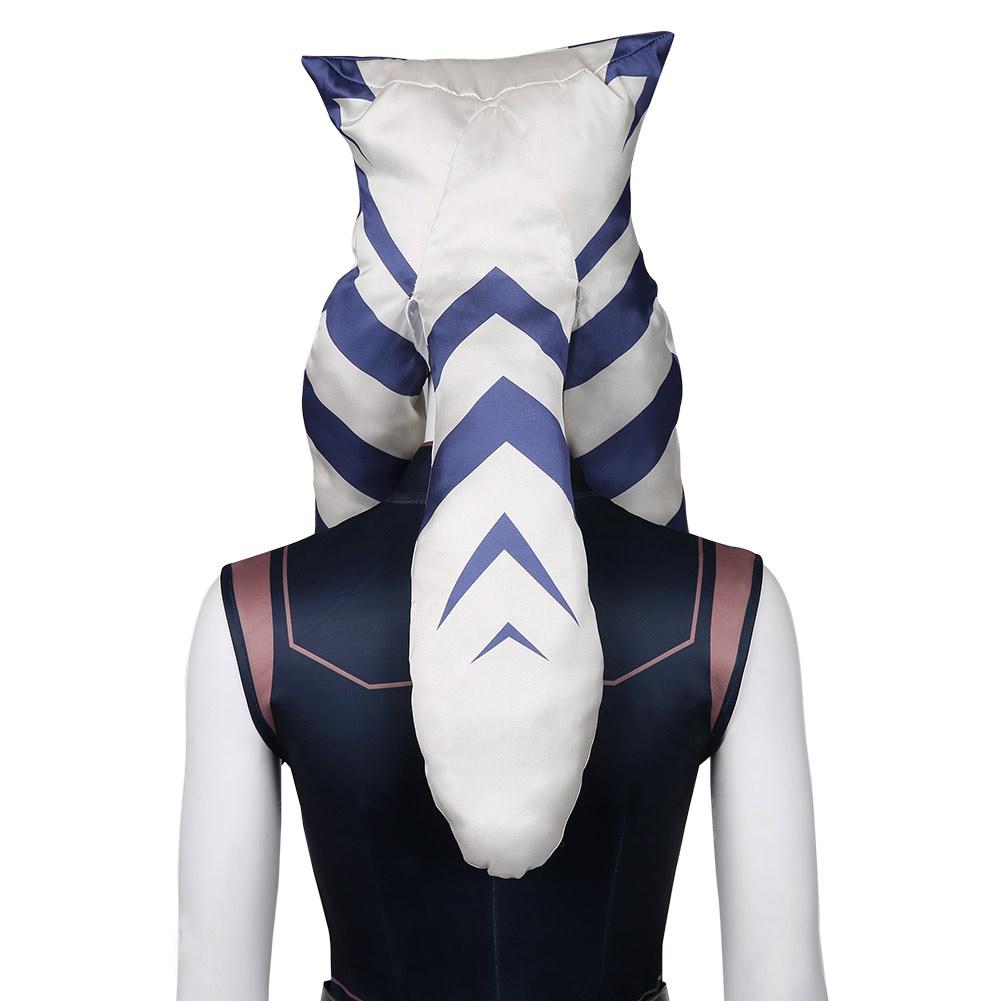 TV Star Wars: The Clone Wars Season 7 Ahsoka Tano Dress Outfits Cosplay Costume Halloween Carnival Suit