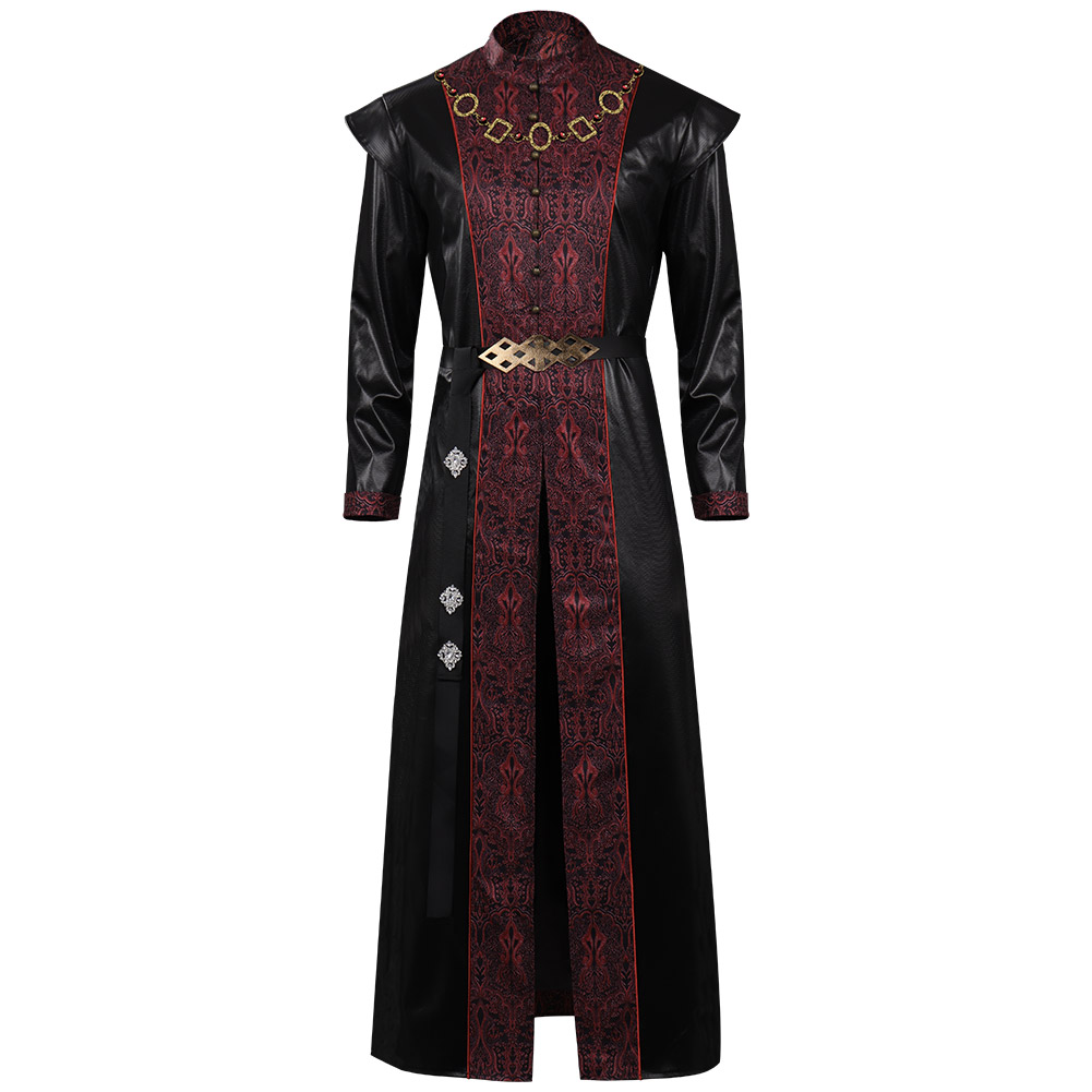 TV House of the Dragon Viserys Targaryen Cosplay Costume Outfits Halloween Carnival Suit