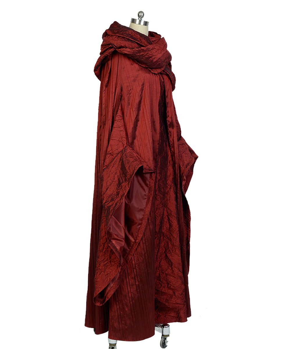 GoT Game of Thrones The Red Woman Melisandre Outfit Cosplay Costume Halloween Carnival Suit
