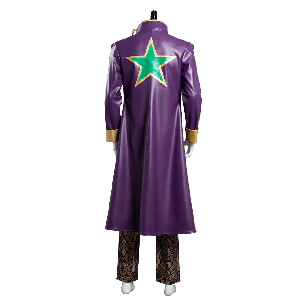 Anime JoJo‘s Bizarre Adventure Stone Ocean Kujo Jotaro Cosplay Costume Festival Party Outfit 