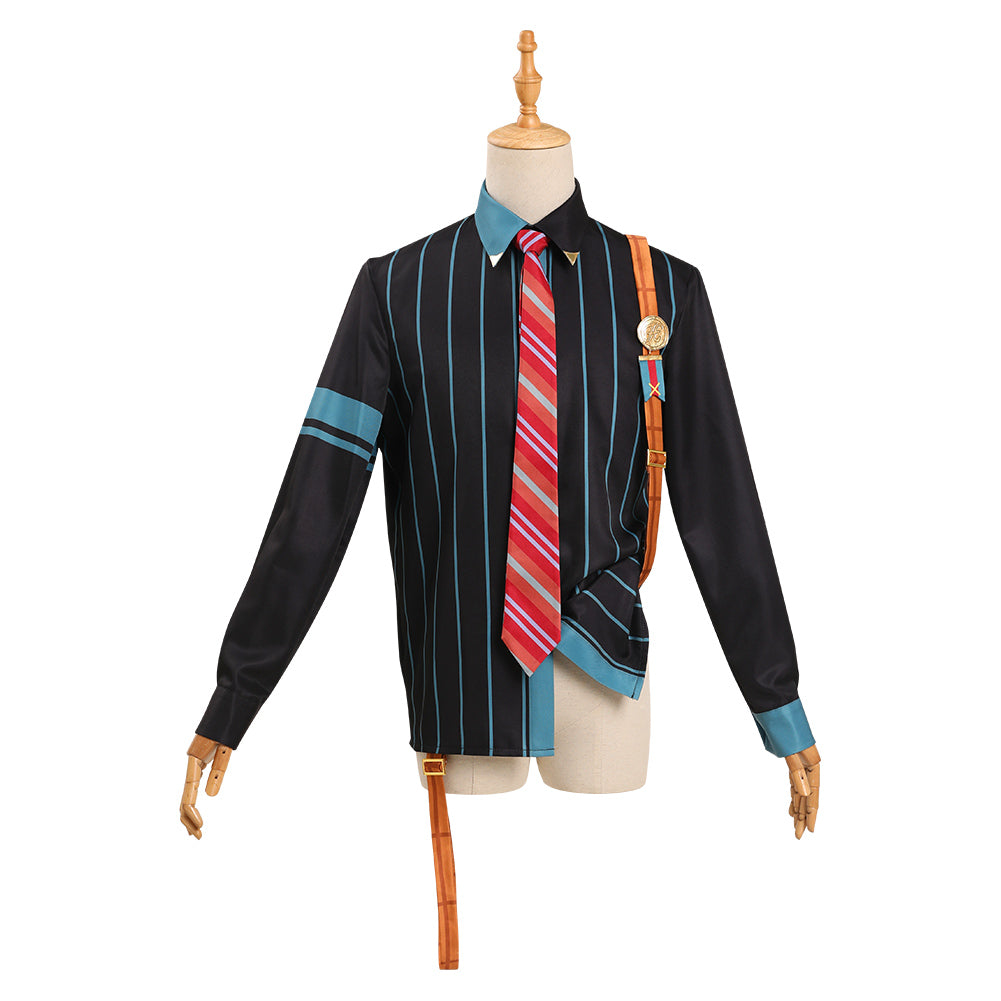 Game Ensemble Stars Amagi Hiiro Shirt Cosplay Costume Festival Party Outfit 