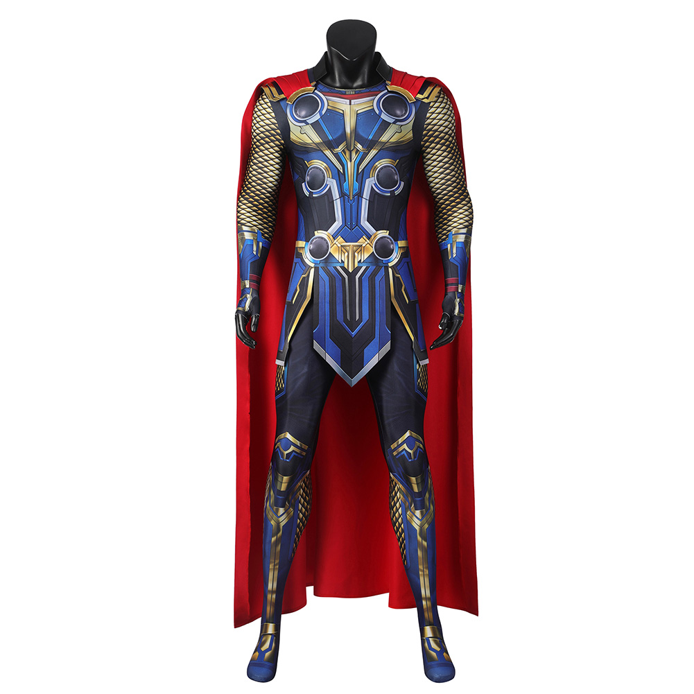 Movie Thor: Love and Thunder Cosplay Costume Outfits Halloween Carnival Suit