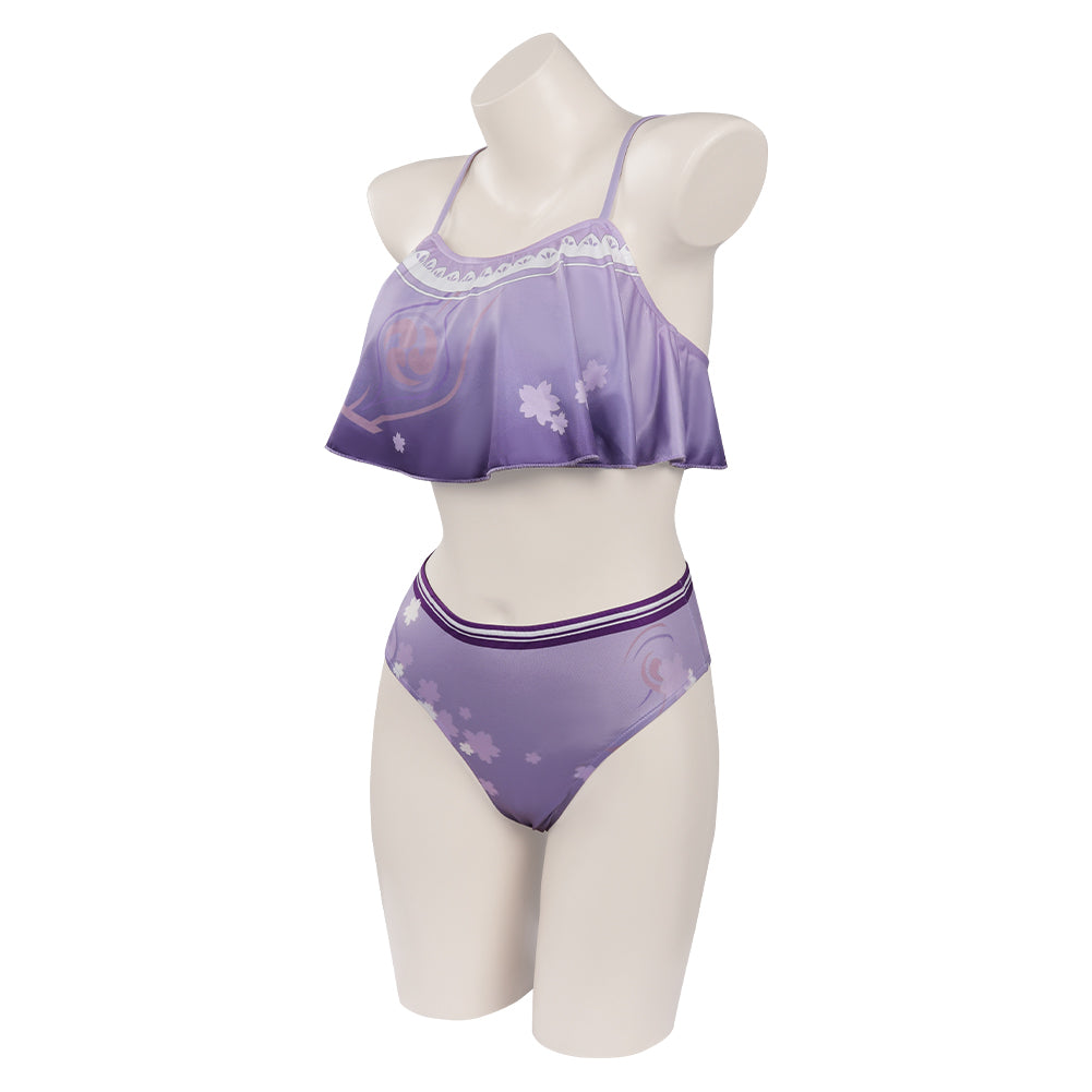 Game Genshin Impact Baal Raiden Shogun Cosplay Party Costume Swimsuit Set Festival UUstyle®