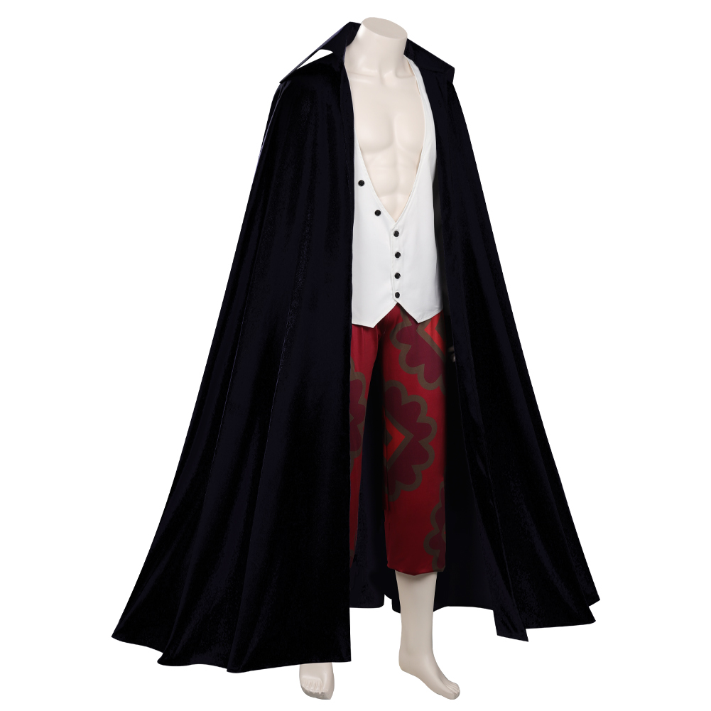Anime One Piece Red Shanks Cosplay Costume Uniform Outfits Halloween Carnival Suit