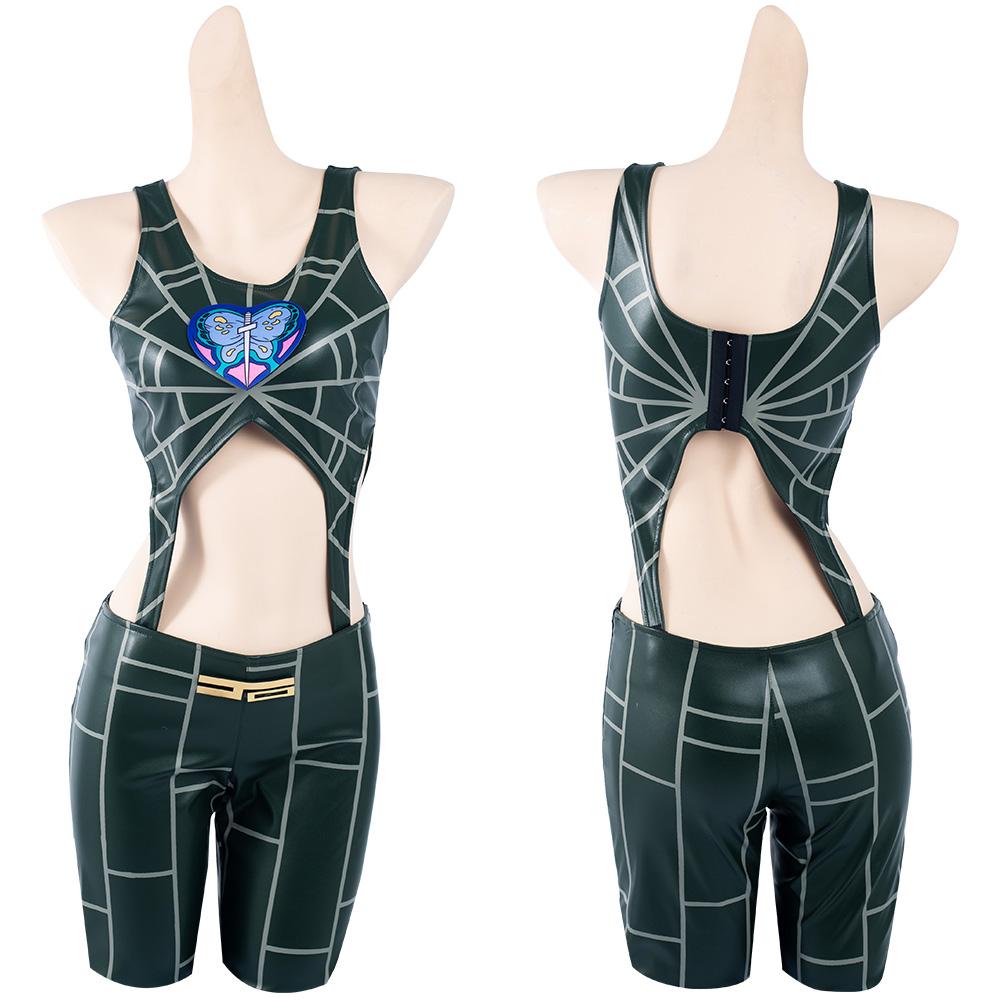 JoJo‘s Bizarre Adventure Jolyne Cujoh Cosplay Costume Outfits Halloween Carnival Suit