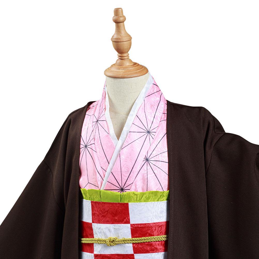 Anime Demon Slayer Kids Cosplay Costume Festival Christmas Carnival Party