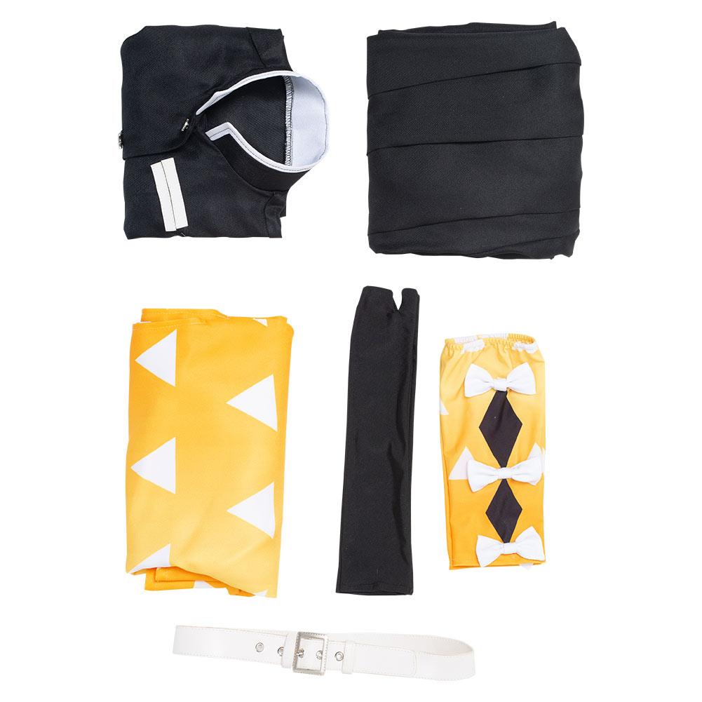 Anime Demon Slayer Kids Cosplay Costume Festival Christmas Carnival Party Outfit 