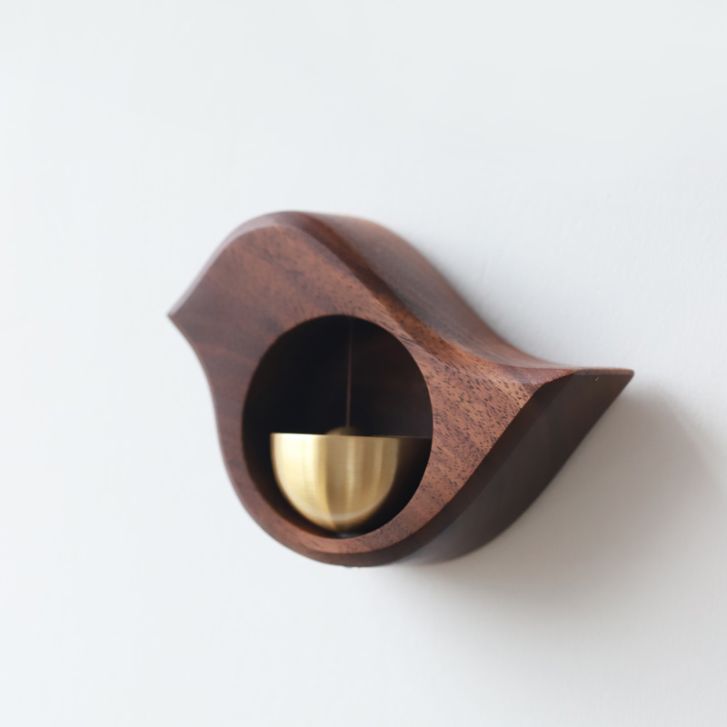 Wooden Bird Bell