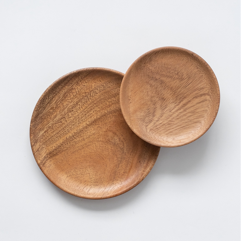 Acacia Round Plate
