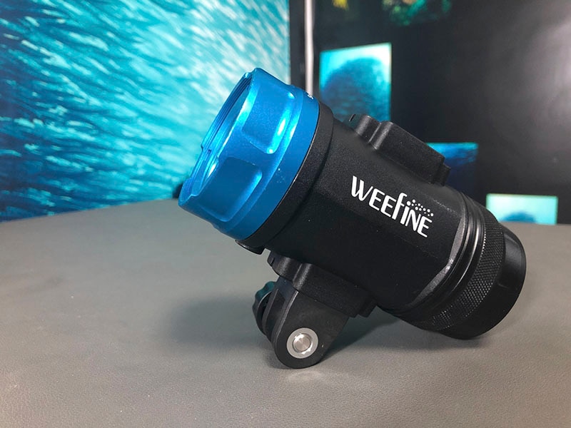 Weefine WF06 6Diving Underwater Video Light Second hand/Used