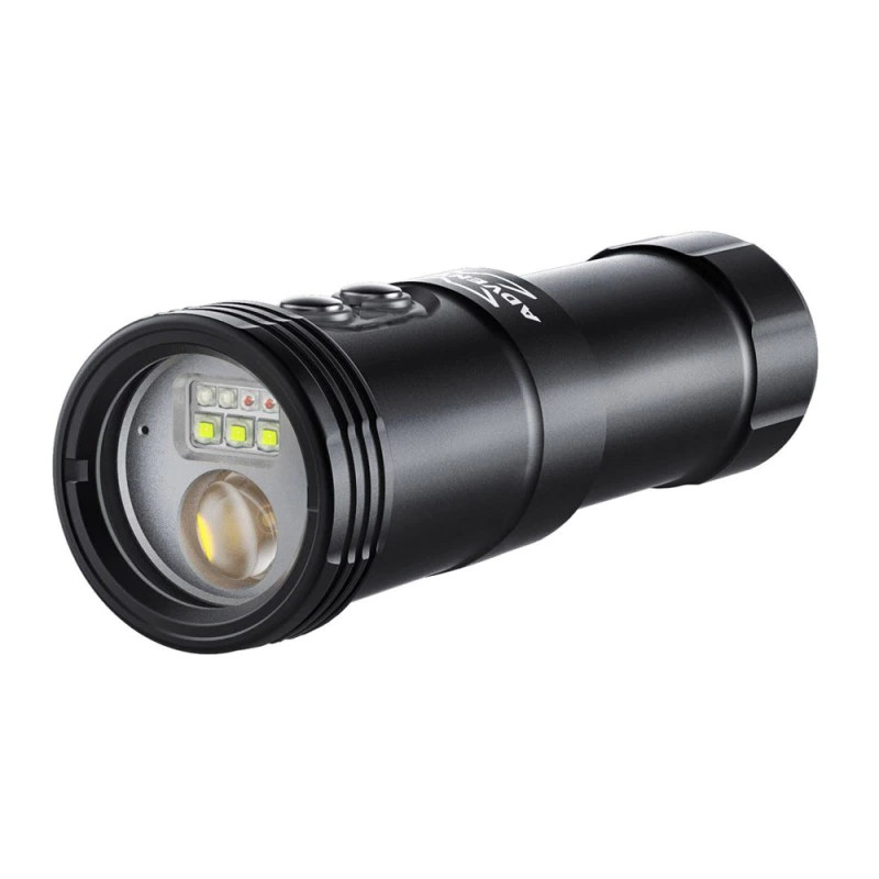 X-ADVENTURER M2500-WSRBA 4in1 Smart Focus Video Light with Auto Flash-Off