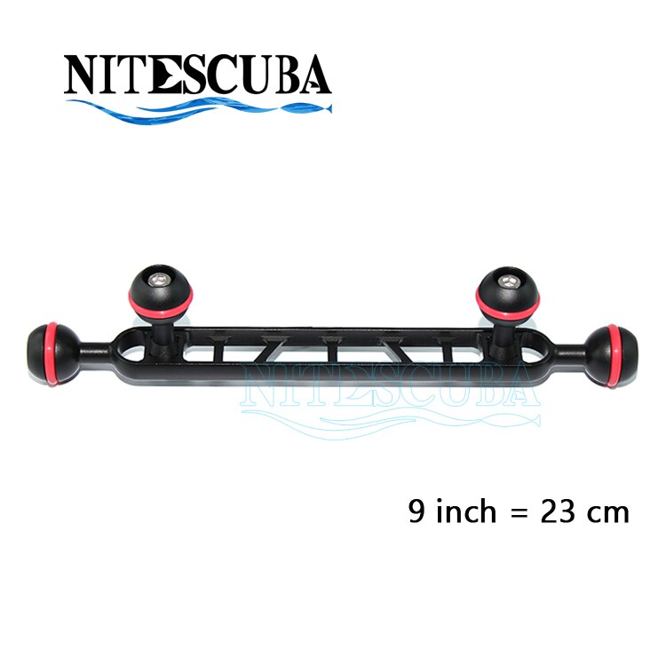 NiteScuba Diving light arm Camera holder Ball adapter bracket