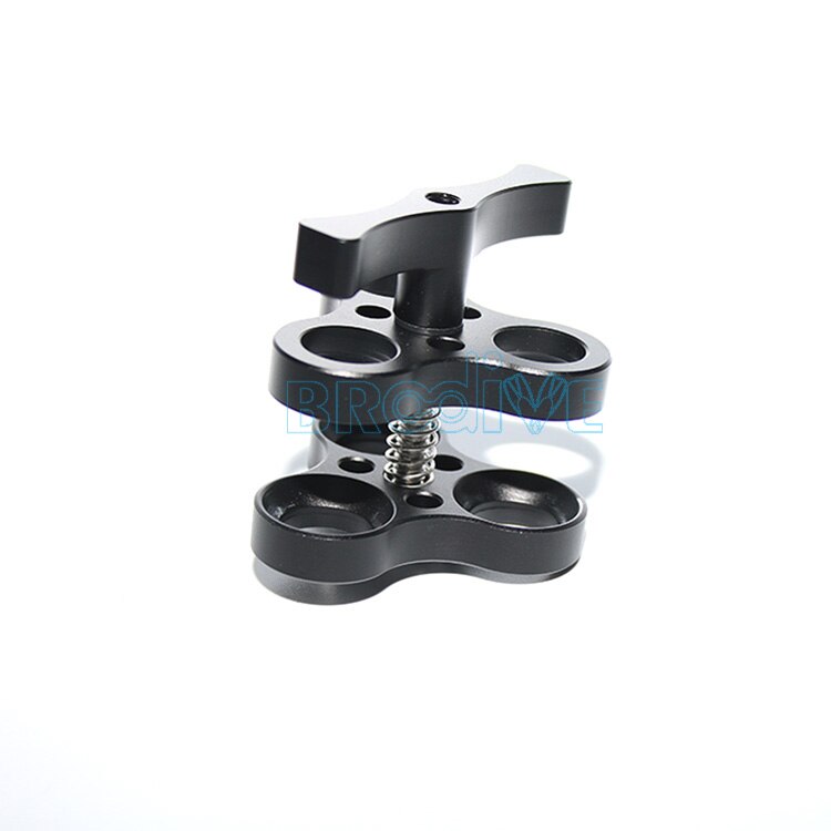 NiteScuba 2 Two Holes Clip Clamp Tripod Butterfly