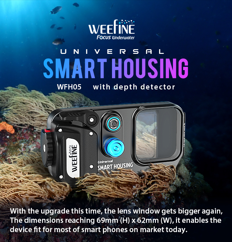 WEEFINE WFH05 WFH06 Smart Housing for Smartphone (iPhone and Android)