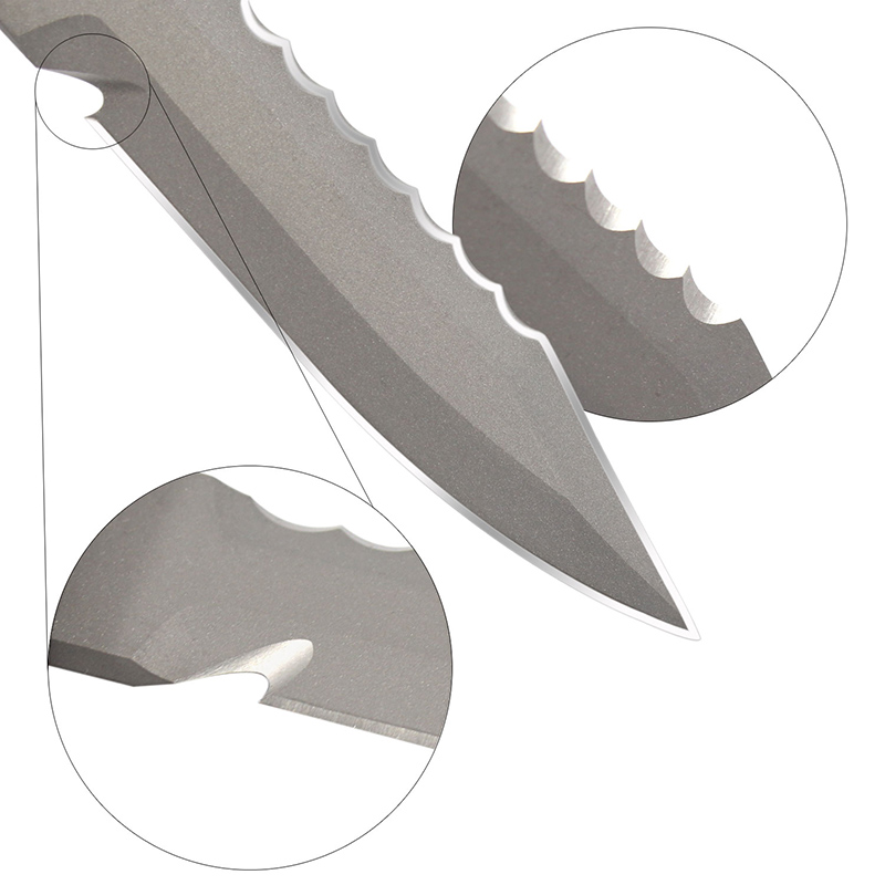 Titanium Dive Knife HRC50