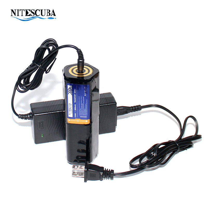 Tovatec Battery Charger for 26650 Scuba Freediving Dive Spear
