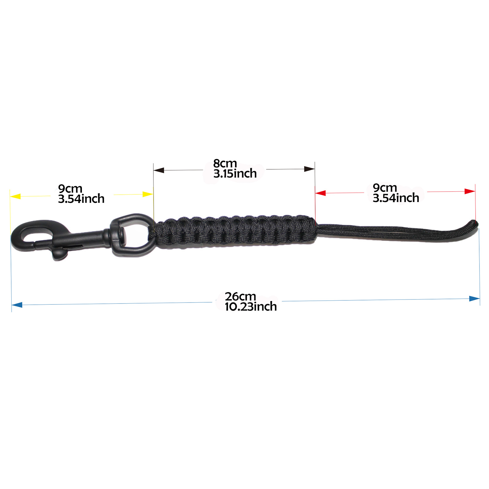NS049 Safe lanyard for dive light