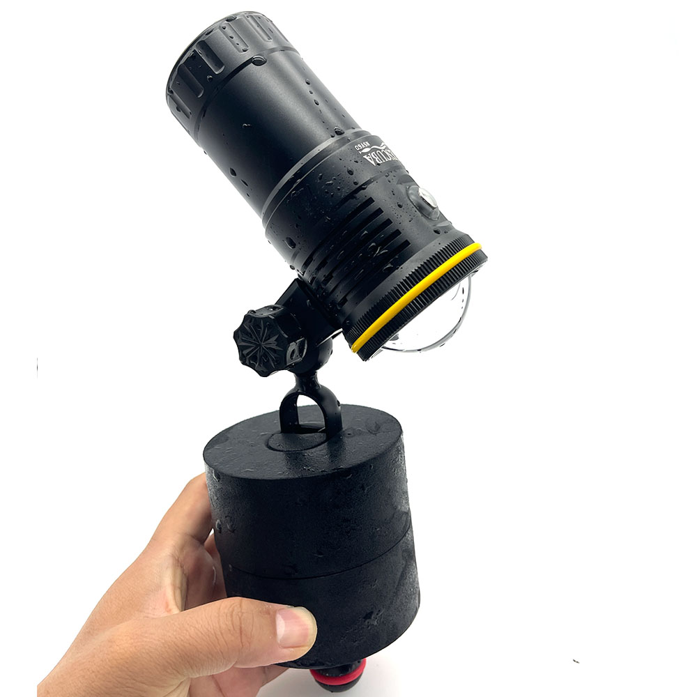 NiteScuba FAXS/FAXM float block Suitable for diving light arm helps to reduce the weight of diving equipment-nitescuba