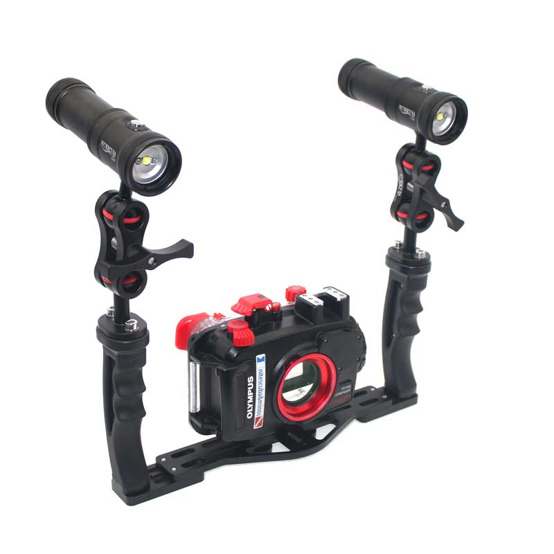 Nitescuba Diving Photography Set Suitable Tray Combo kit 1800lume Video Light
