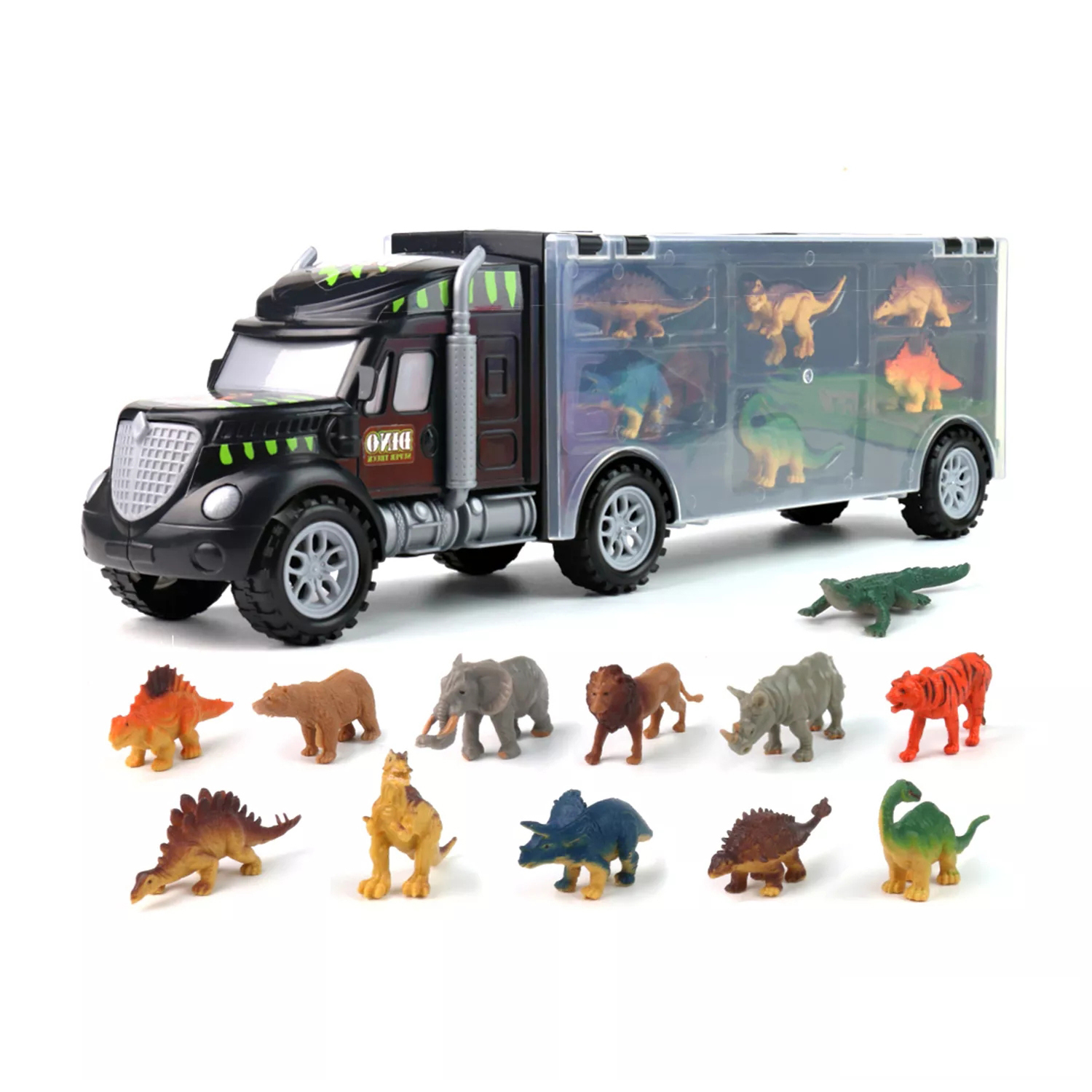 Dinosaur Toys Truck Transport Carrier Dino Toy
