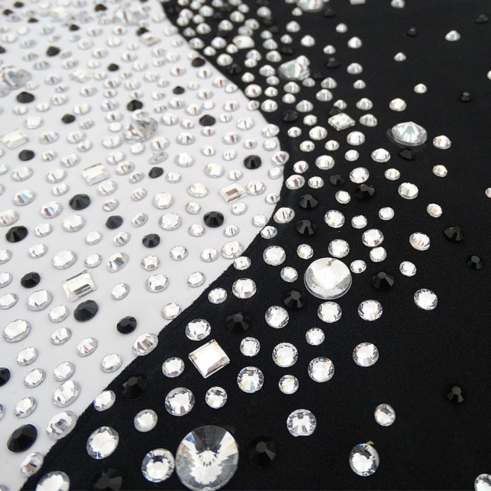 LIUHUO Ice Figure Skating Dress Girls' Black Women Spandex High Elasticity MeshTraining Competition Skating Wear Solid Colored Classic Crystal / Rhinestone / Kids Women