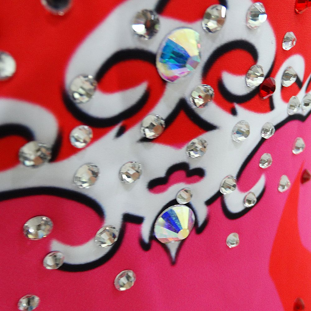 Figure Synchronized Swimming Suit Spandex Acrobatics Gymnastics Leotards for Competition Handmade Performance Costume Dance Wear