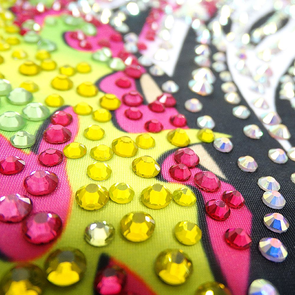 Women's Girls' Rhythmic Gymnastics Leotards Artistic Gymnastics Leotards Jeweled Pink Spandex Dance Rhythmic Gymnastics Artistic Gymnastics Leotard Sleeveless Sport Activewear Handmade