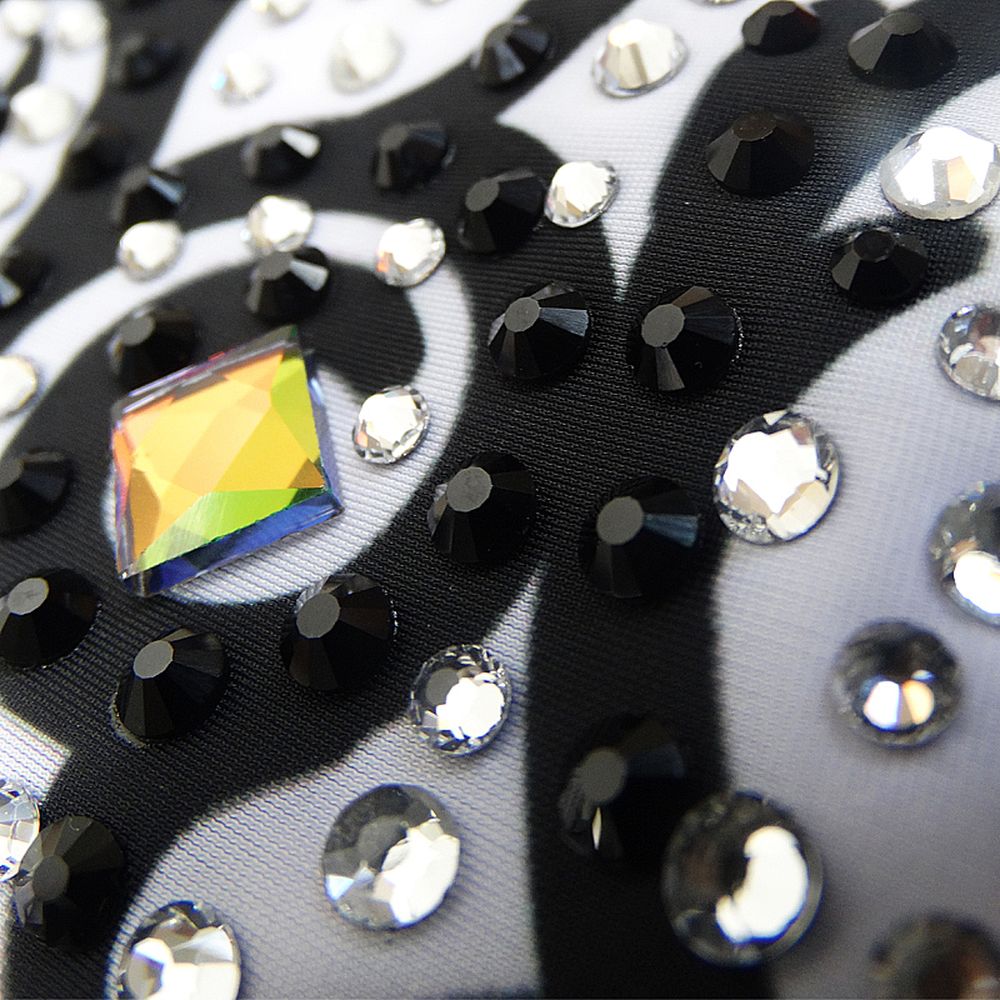 Figure Skating Dress Women's Ice Skating Dress White Leisure Sports Competition Skating Wear Breathable Solid Colored Long Sleeve Skating