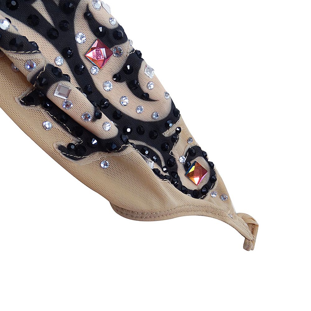 Figure Skating Dress Women's Ice Skating Dress White Leisure Sports Competition Skating Wear Breathable Solid Colored Long Sleeve Skating