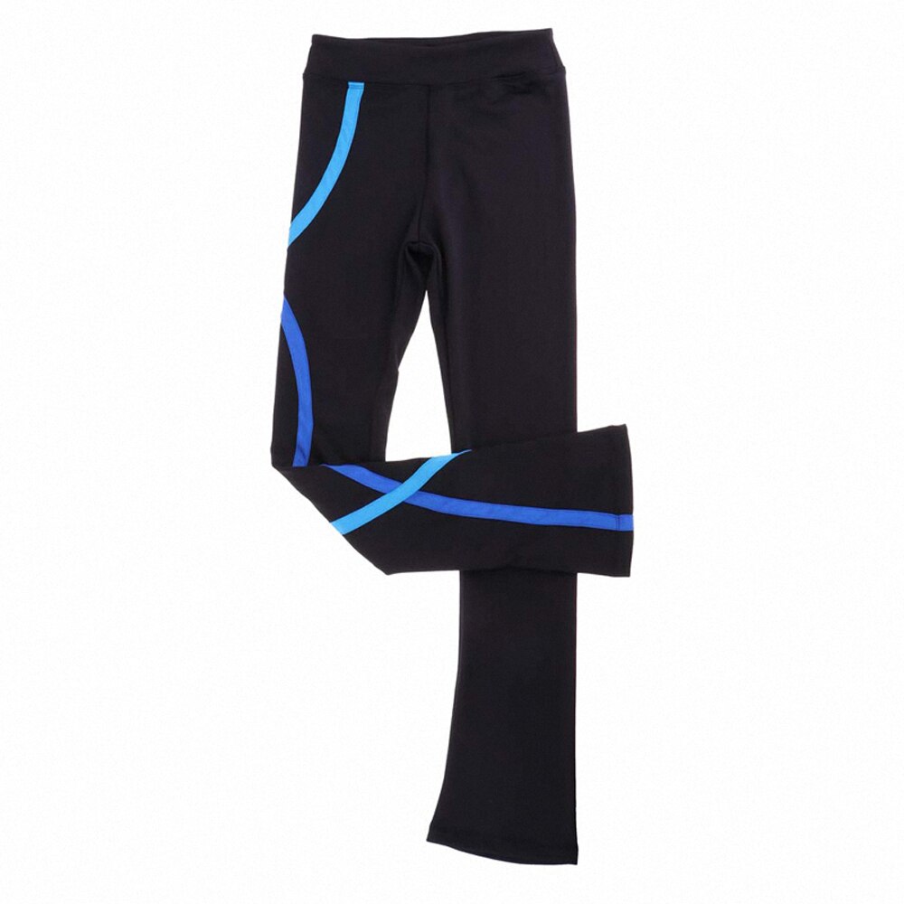 Discount Ice Skating Pants Girls Women Training Warmth Fleece Inside Skate Leggings-LIUHUO