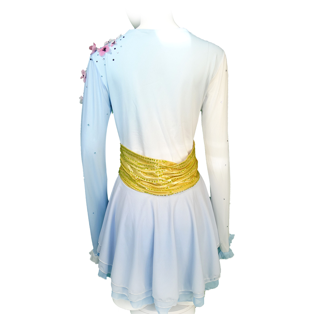 LIUHUO Ice Skating Dress Women's Girls' Japan Style High Elasticity Training Competition Skating Dance Wear Rhythmic Gymnastics Dress Kids Performance Wear Youth