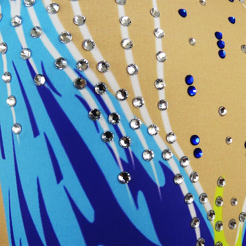 Rhythmic Gymnastics Leotards Women Girls Competition Dance Skirt Figure Skating Dress Training Gymnastics Artistic Leotard