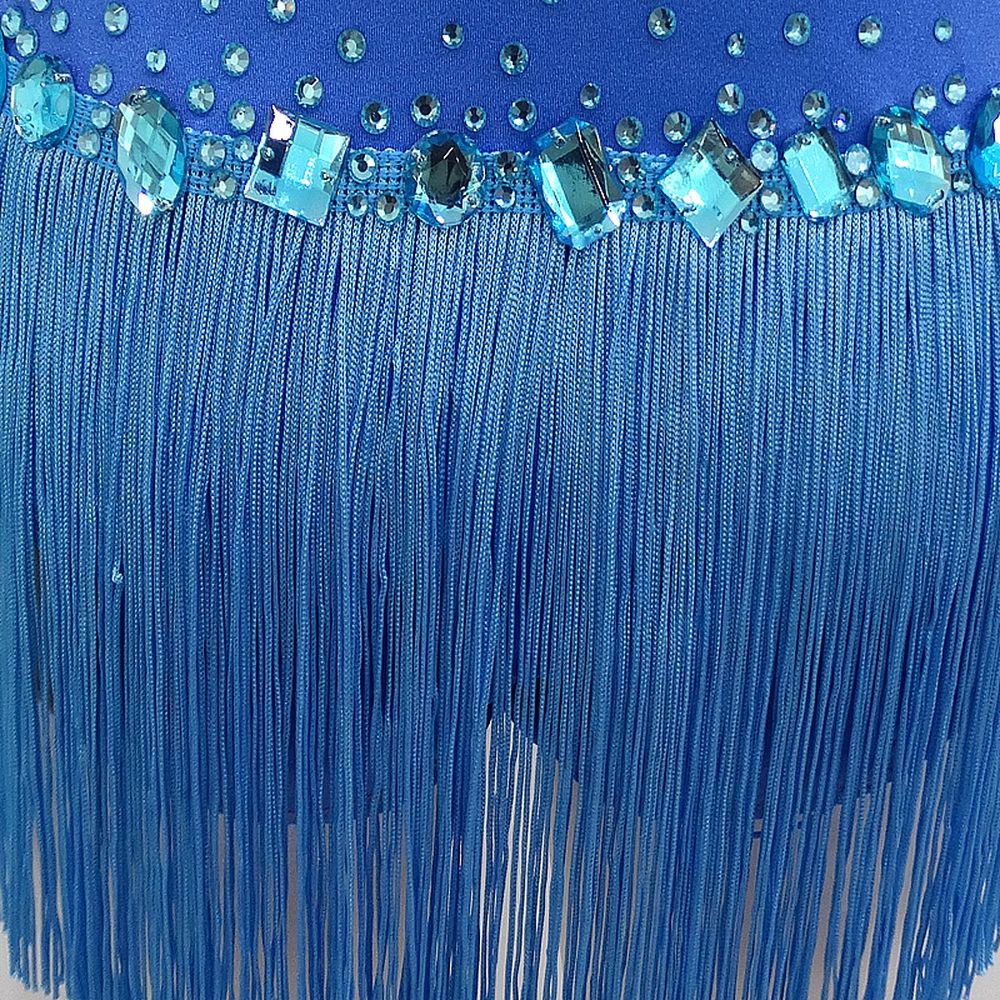 LUHUO Rhythmic Gymnastics Leotards Girls' Artistic Gymnastics Leotards Spandex High Elasticity Handmade Sleeveless Leotards