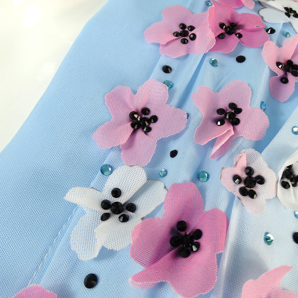 LIUHUO Ice Skating Dress Women's Girls' Japan Style High Elasticity Training Competition Skating Dance Wear Rhythmic Gymnastics Dress Kids Performance Wear Youth