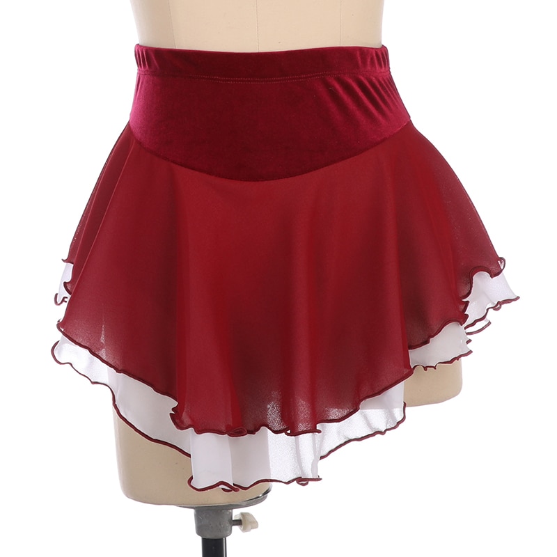 LIUHUO Figure Skating Short Skirt For Girl Kids Women Training Dress Customized Patinaje Costume Gymnastics Ice Skating 6