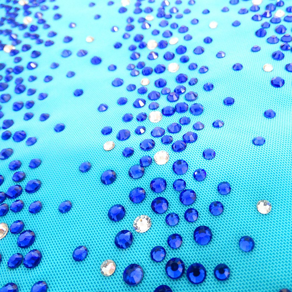 LIUHUO Figure Skating Dress Women's Ice Skating Dress Light Blue Leisure Sports Competition Skating Wear Breathable Solid Colored Long Sleeve Skating