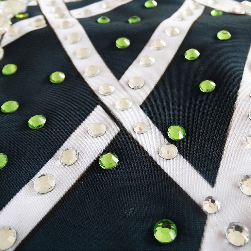 Women's Girls' Rhythmic Gymnastics Leotards Artistic Gymnastics Leotards Jeweled Figure Skating Dress Dance Rhythmic Gymnastics Artistics Leotard Sleeveless Sport Activewear Handmade