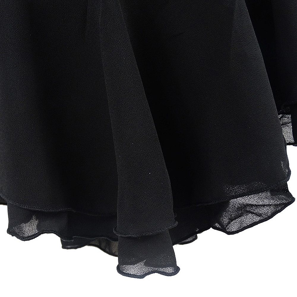 LIUHUO Figure Skating Dress Women's Girls' Black Spandex Training Competition Sleeveless Skating Wear Rhythmic Gymnastics Dress Kids Performance Wear Youth