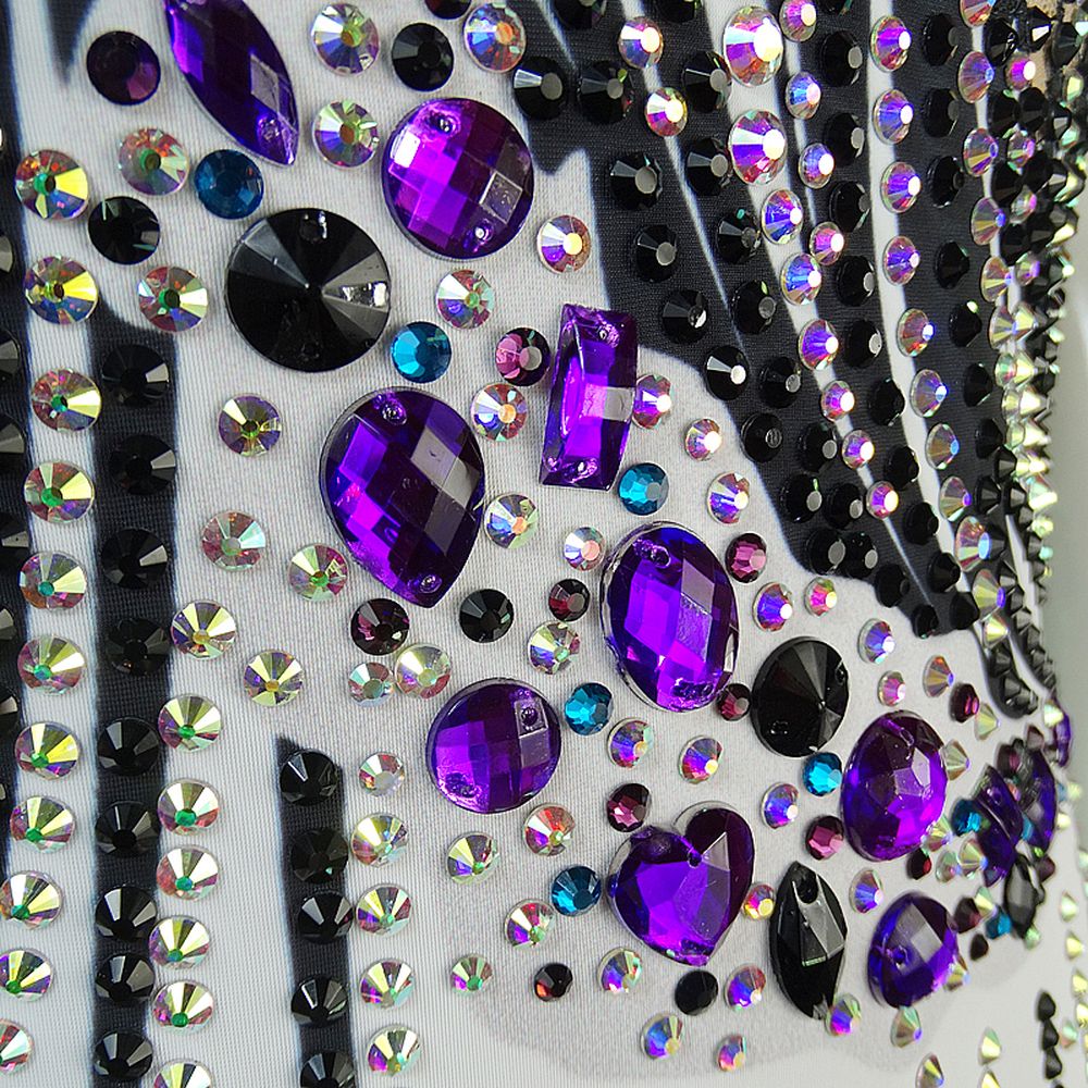 LIUHUO Synchronized Swimming Suit Figure Spandex Gymnastics Leotards Performance Wear Competiotion Costume for Women