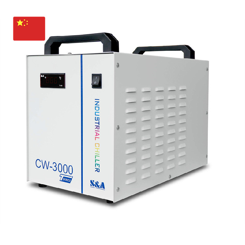 From China Teyu S&A CW3000 CW3000TG  CW3000DG AC110/220V Water Chiller For Co2 Laser 25W 30W 40W 50W 60W 70W Teyu Original CW3000
