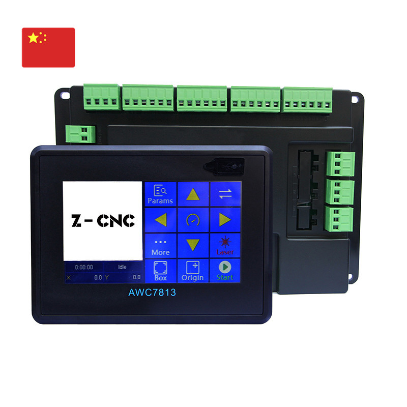 From China Trocen AWC7813 AWC7824 AWC7846 Co2 Laser Controller Dsp Control System Diy Laser Control Replace AWC608 AWC708 6442G 6445G