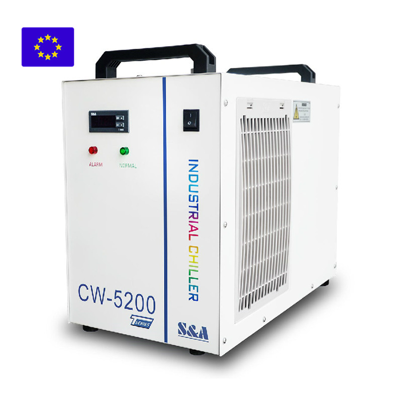 From EU Teyu S&A CW5200 CW5202 Industrial Water Chiller Laser Cooler CW5200TH CW5200DH CW5202TH CW5200AG CW5202AH