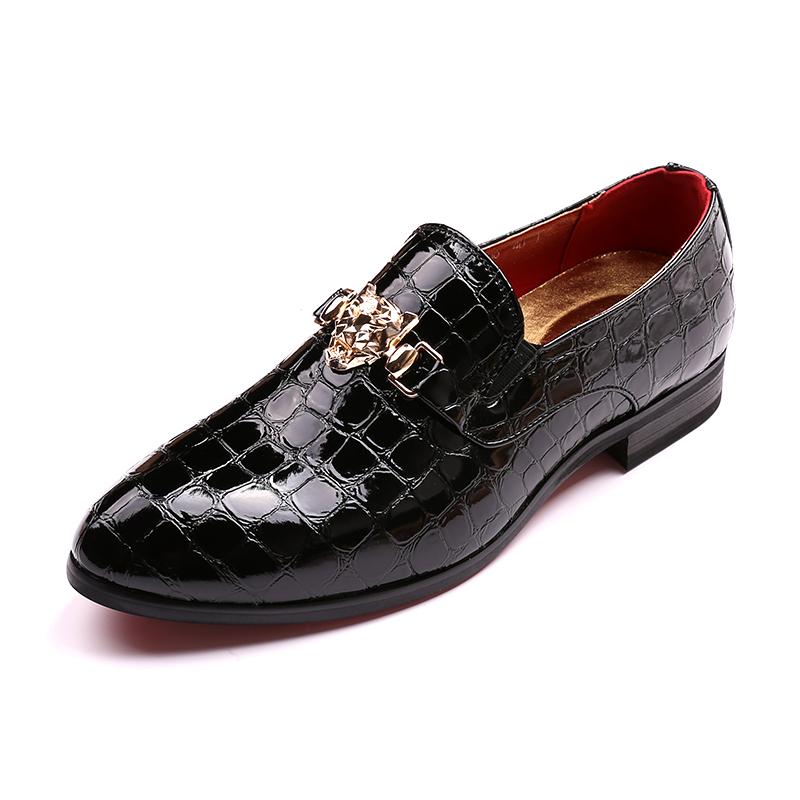 New Arrival Luxury Men Pointed Toe Dress Shoes