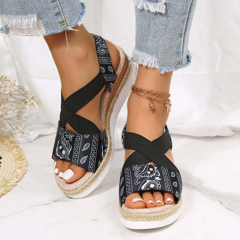 Women's Thick Bottom Wedges Sandals