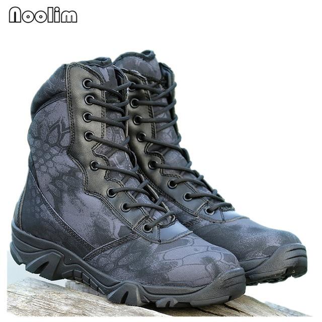 Combat Boots Safety Work Male Boots