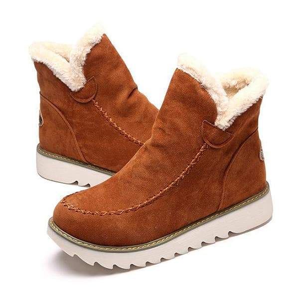 Cosylands  Fur Lining Ankle Snow Boots