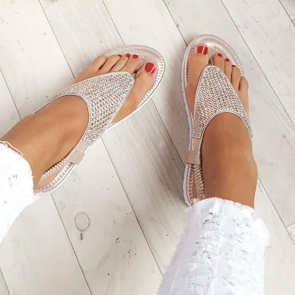 Cosypairs Karley Embellished Summer Sandals