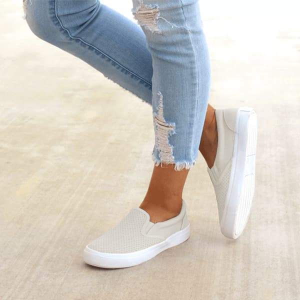 Cosypairs Slip On Running Flat Sneakers